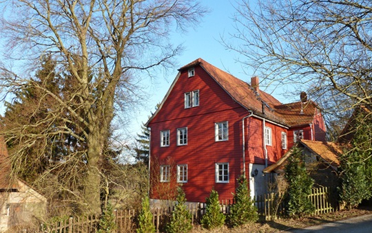 Das ehemalige Forsthaus im Weiler Bremhof (Foto: N. Allmann)